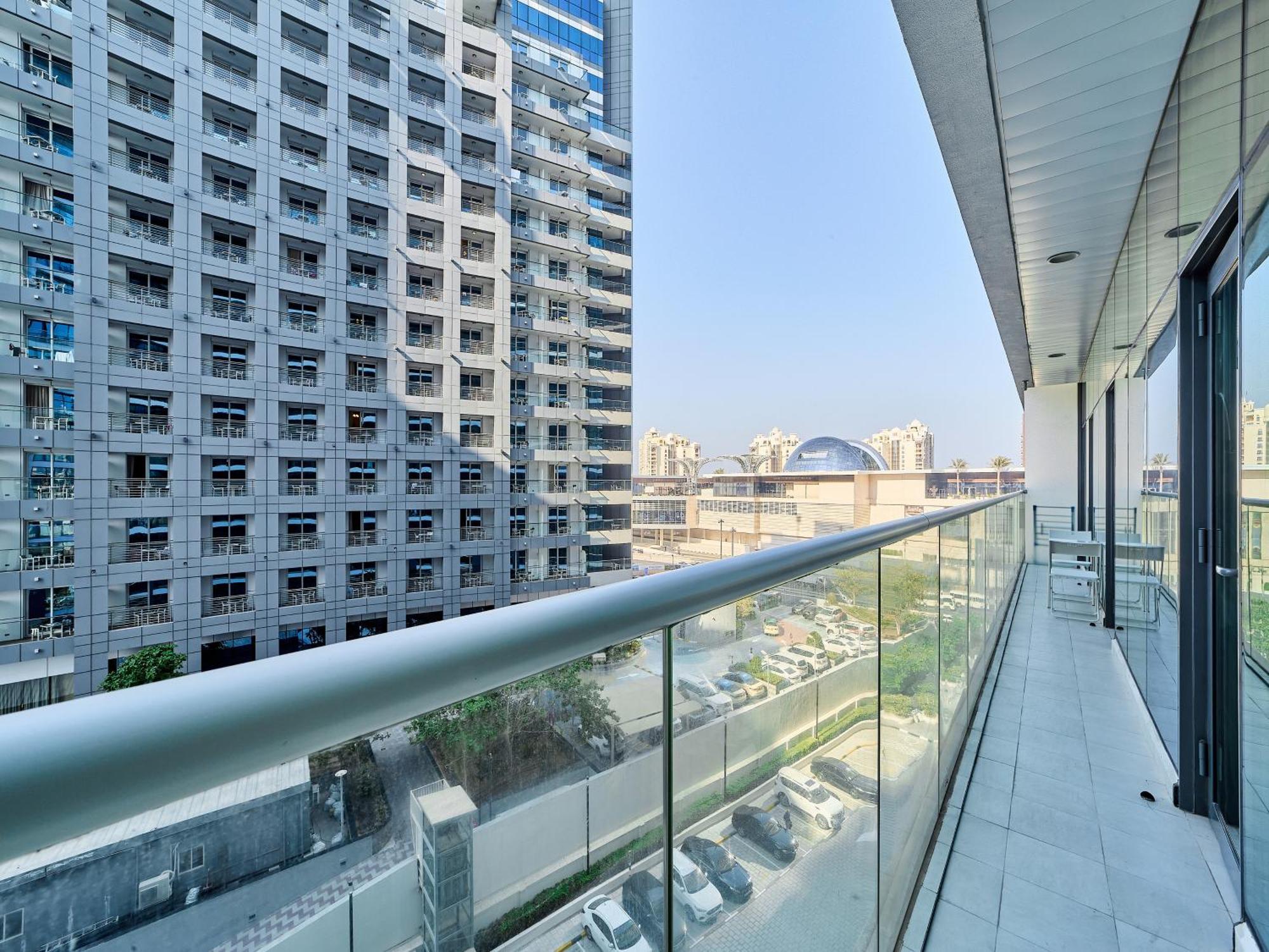 First Class Apartments In Seven Palm With Direct Access To The West Palm Beach And Nakheel Mall Dubái Habitación foto